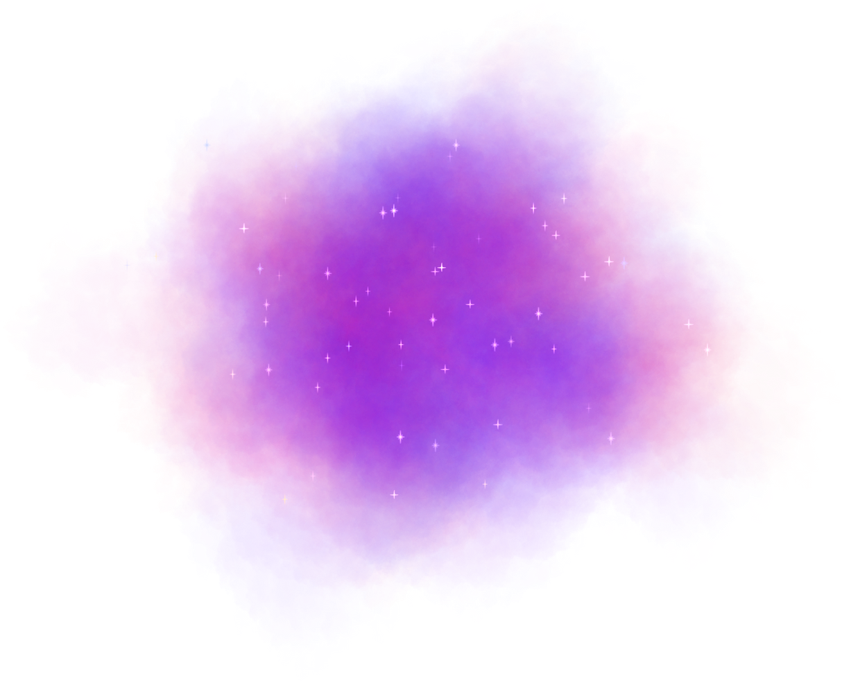 Pink Purple Fantasy Magic Cloud