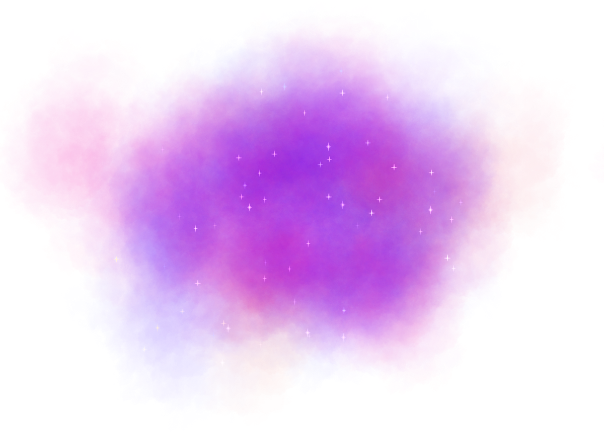 Pink Purple Fantasy Magic Cloud
